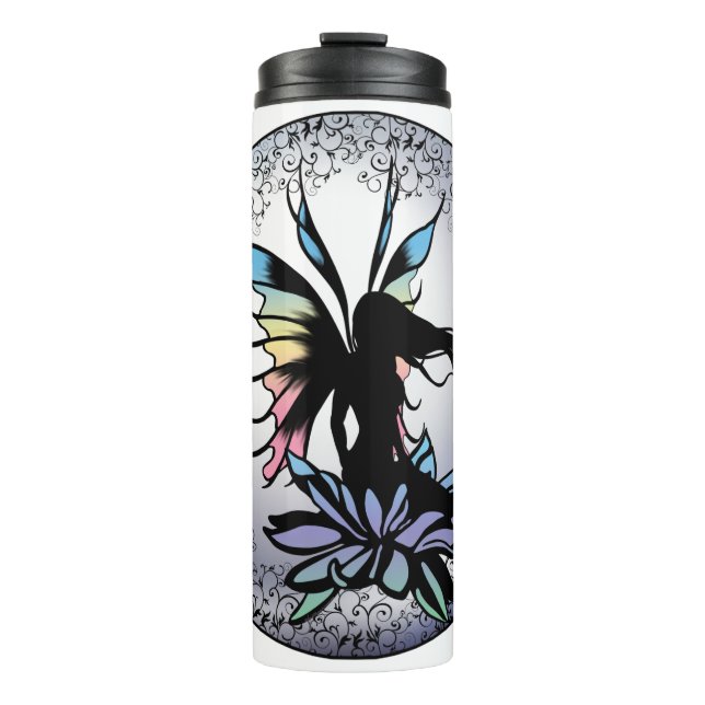 Lotus Shadow Fairy Thermal Tumbler (Front)