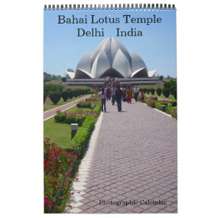 lotus temple delhi calendar