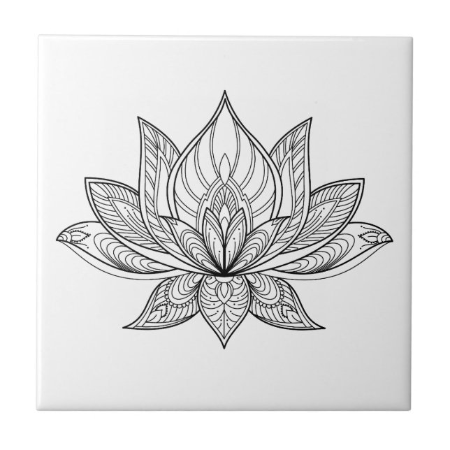Lotus Tile (Front)