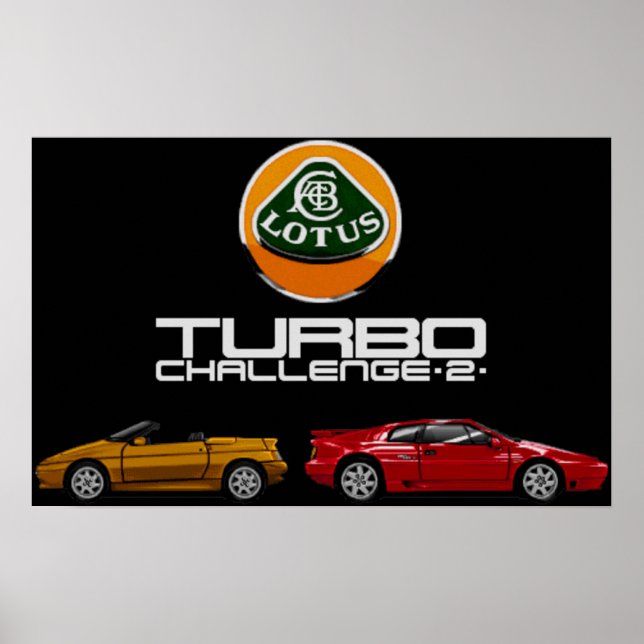 Lotus Turbo Challenge 2 Poster (Front)