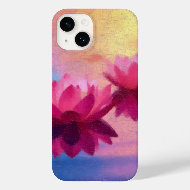 Lotus Vibrant Case-Mate iPhone Case (Back)