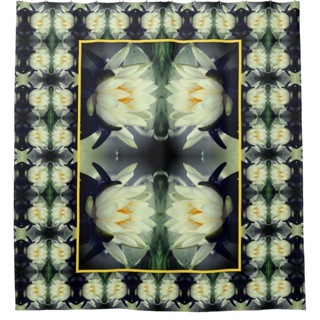 Lotus Water Lily Flower Abstract  (Front)