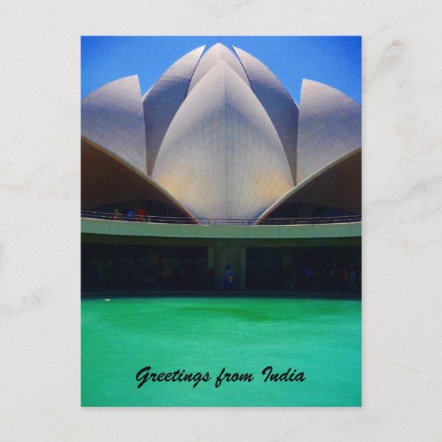 lotus water postcard (Front)