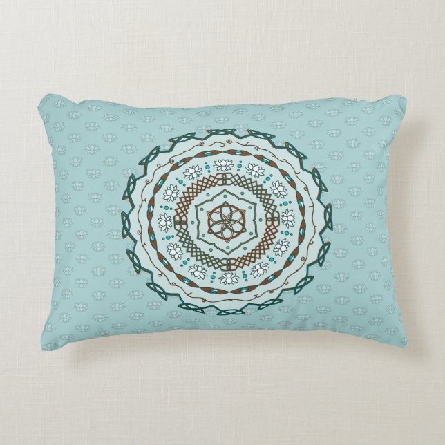 Lotus Weave Accent Pillow (Front)