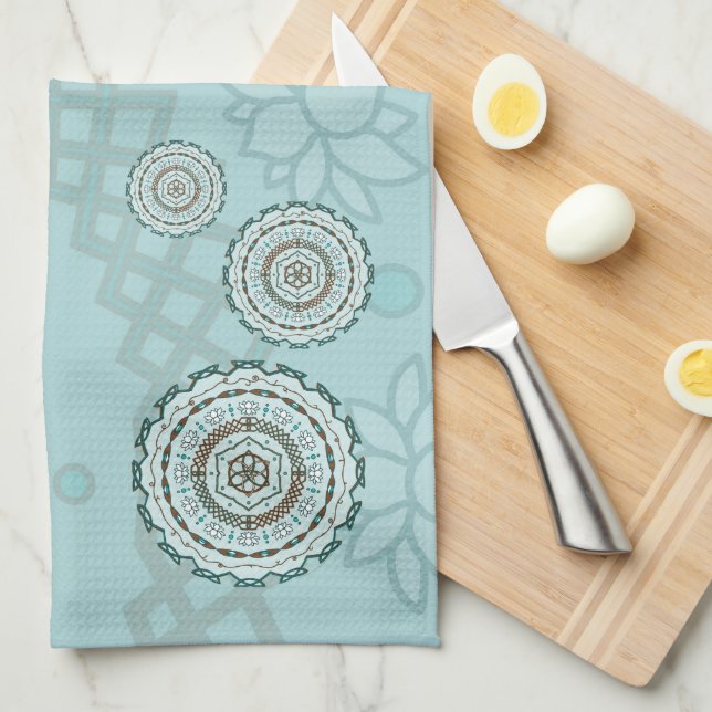 Lotus Weave Hand Towel (Quarter Fold)