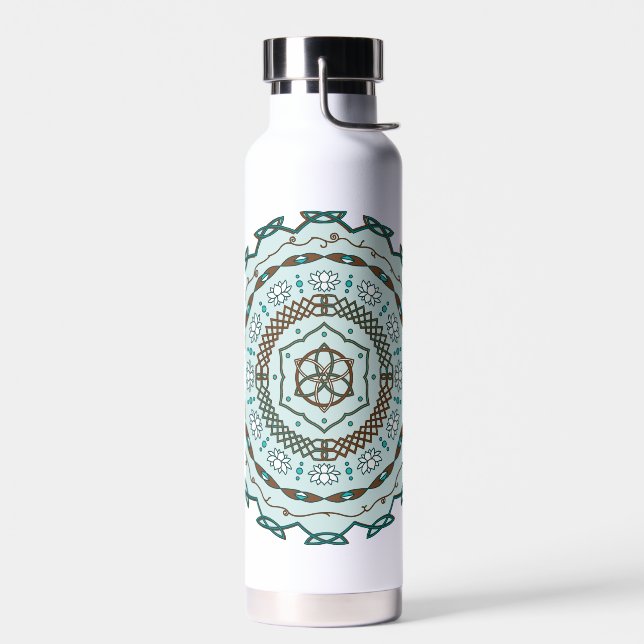 Lotus Weave Water Bottle (Left)