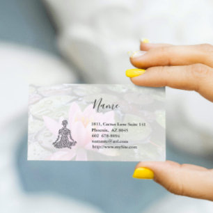 Lotus Yoga 2 Carte de visite