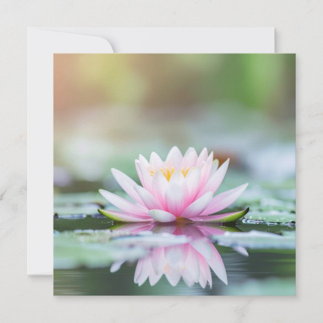 LOTUS - ZEN BOUDDHISME - Cartes de vœux (Devant)