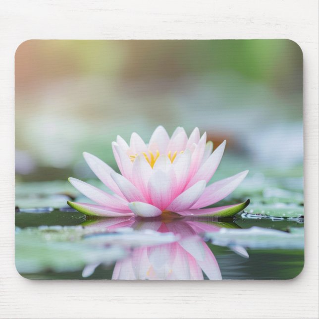 LOTUS - ZEN BUDDHISM MOUSE PAD (Front)