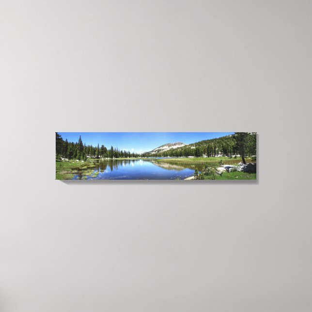 Lou Beverly Lake - Sierra Canvas Print (Front)