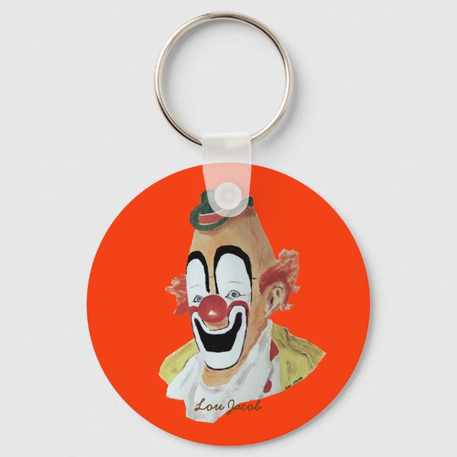 Lou Jacob Clown Keychain (Front)