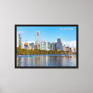 Lou Neff Point, Colorado River, Austin, Texas Canvas Print