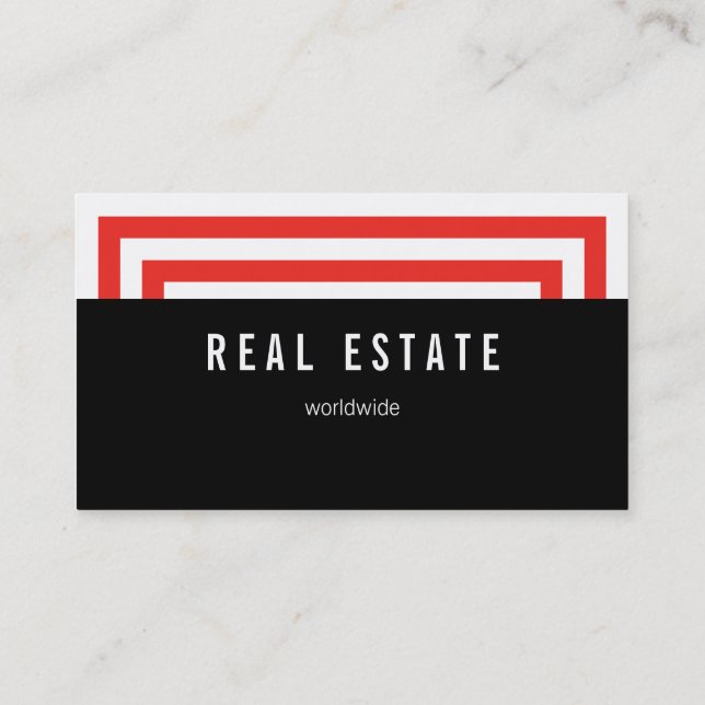 Loud and red business card (Back)