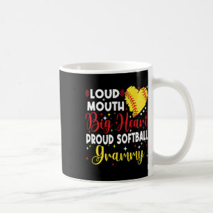 Loud Mouth Big Heart Proud Softll Grammy Mother's Coffee Mug