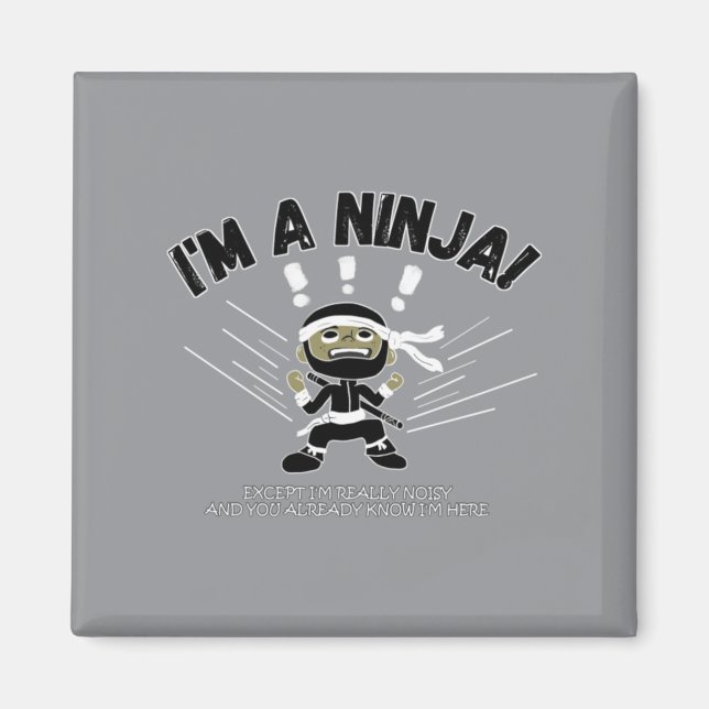 Loud Ninja Kids Magnet (Front)