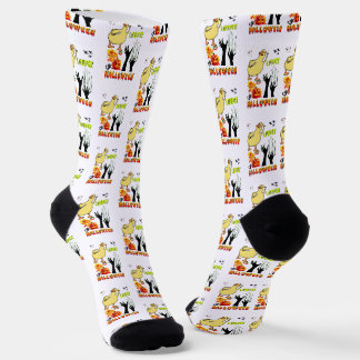 Louder Premium Smashing Boo Zombie Halloween Socks