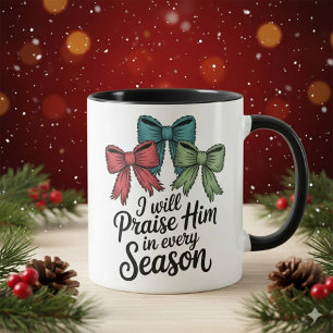Louez-Le en Toute Saison Mug Chrétien Café 11 oz