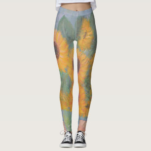 Loughlin Sunflower Painting Leggings