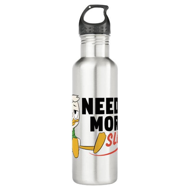 Louie Duck | Need. More. Sleep. 710 Ml Water Bottle (Front)