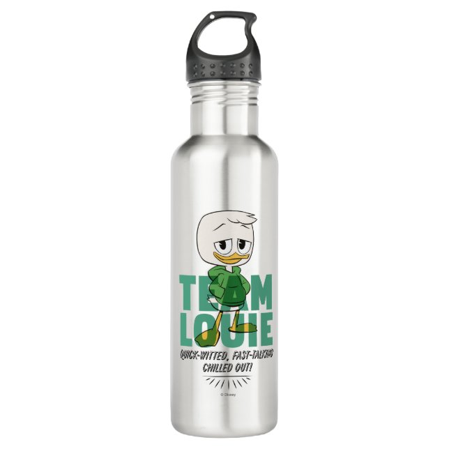 Louie Duck | Team Louie 710 Ml Water Bottle (Front)