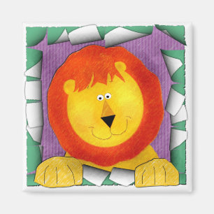 Louie the Lion Magnet