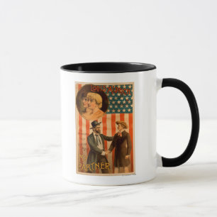 Louis Aldrich in My partner Theatrical Play Mug