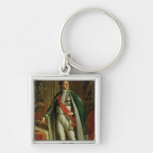 Louis Alexandre Berthier  Showing Map of Keychain