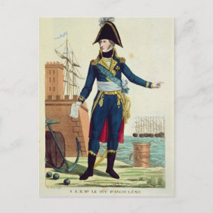 Louis-Antoine de Bourbon Duke of Angouleme Postcard