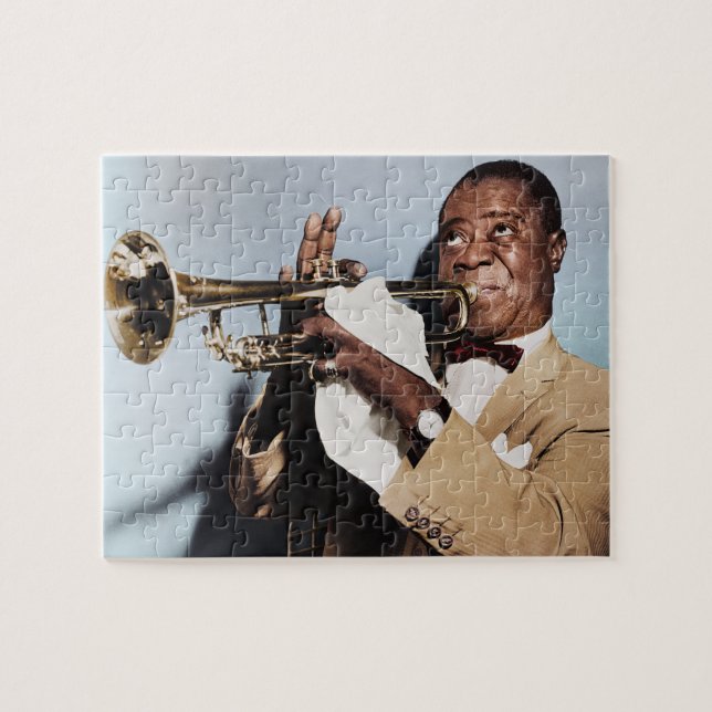 Louis Armstrong Jigsaw Puzzle (Horizontal)