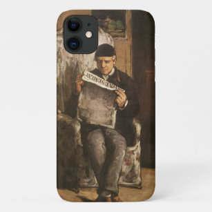 Louis Auguste Cezanne Father Of The Artist Reading iPhone 11 Case