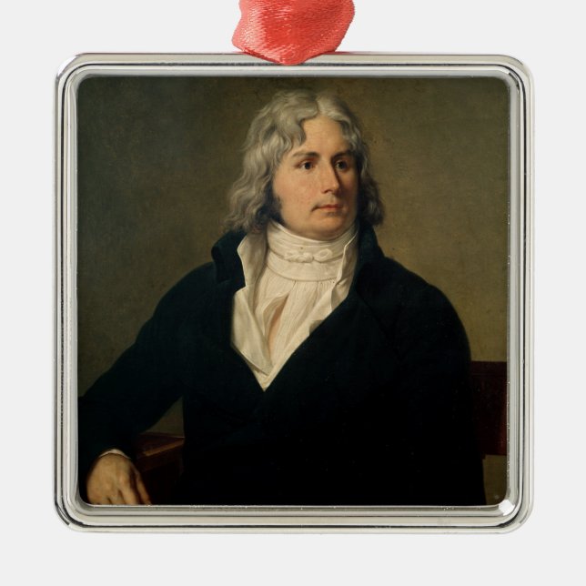 Louis-Francois Bertin  c.1803 Metal Ornament (Front)