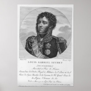 Louis-Gabriel Suchet Duke of Albufera Poster