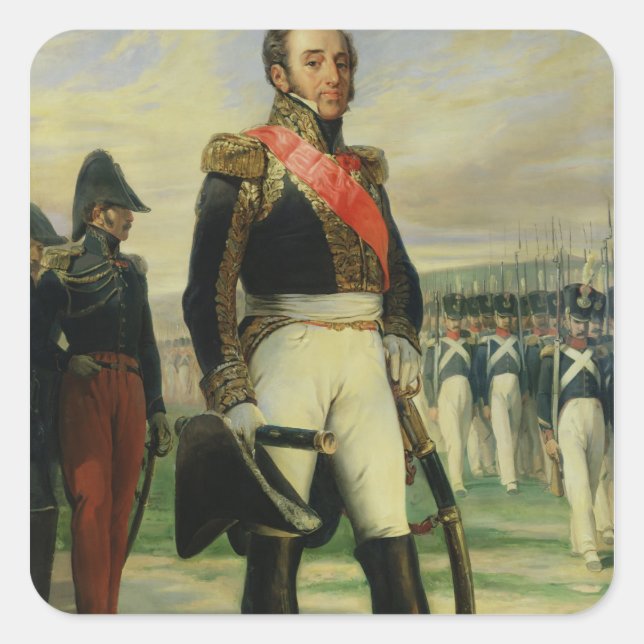 Louis-Gabriel Suchet Square Sticker (Front)