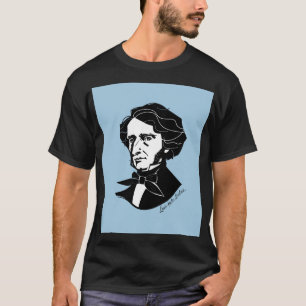 Louis-Hector Berlioz  (on coloured background) T-Shirt