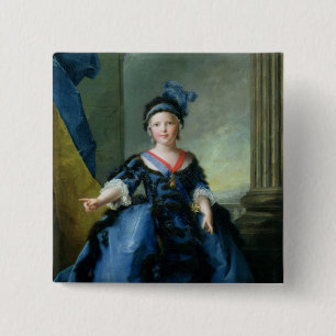 Louis-Joseph-Xavier de France Duke of 2 Inch Square Button