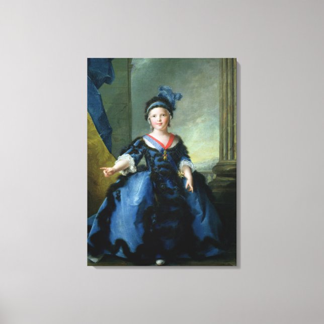 Louis-Joseph-Xavier de France  Duke of Canvas Print (Front)