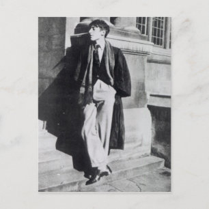 Louis MacNeice during his time at Oxford Postcard