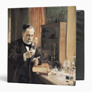 Louis Pasteur  in his Laboratory, 1885 Binder