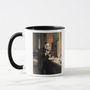 Louis Pasteur in his Laboratory, 1885 Mug