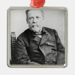 Louis Pasteur Metal Ornament