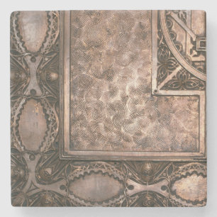 Louis Sullivan Chicago Stock Exchange Detail Stone Coaster
