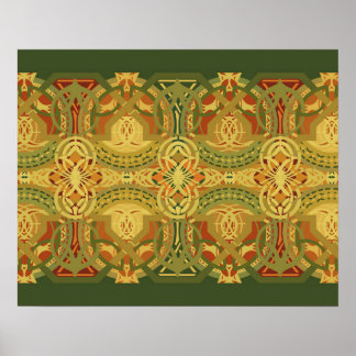 Louis Sullivan Upper Beam Stencil Poster