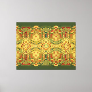 Louis Sullivan Upper Beam Stencil Poster Canvas Print