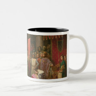 Louis VII  the Young, King of France Two-Tone Coffee Mug
