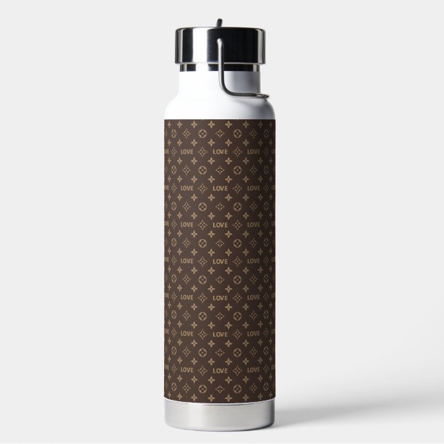 Louis Vuitton Pattern Water Bottle (Left)