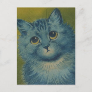 LOUIS WAIE CUTE CARTE POSTALE CAT ART VINTAGE