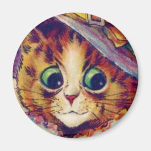 Louis Wain cat Magnet