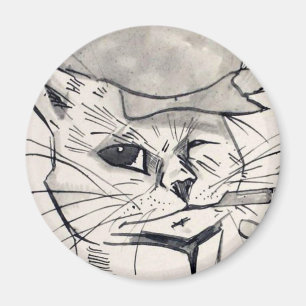 Louis Wain cat Magnet