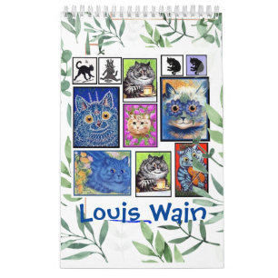 Louis Wain, Cat Paintings Calendar