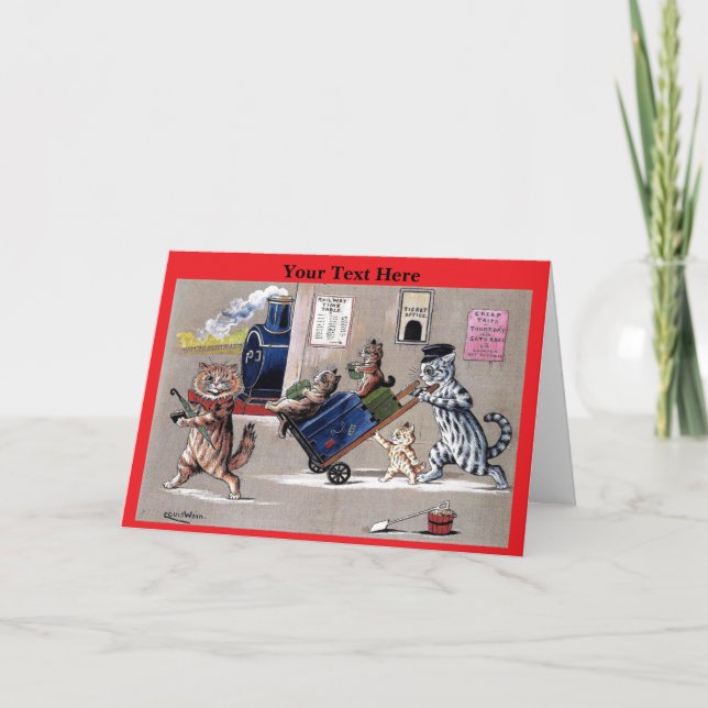 Louis Wain Cats 1 Card (Front)